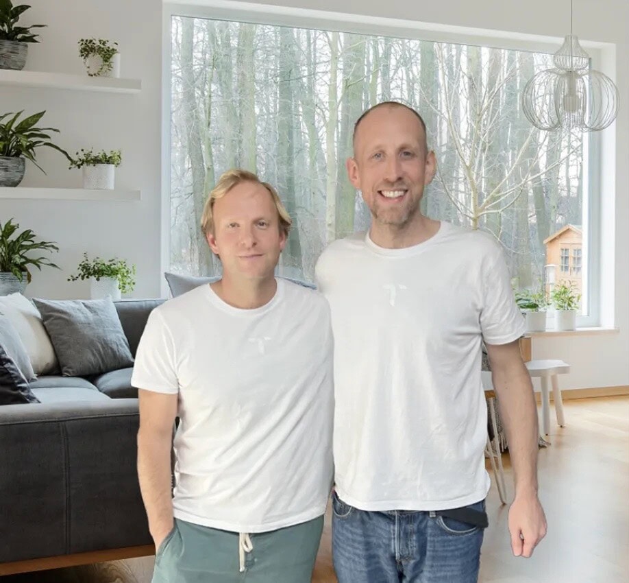 Humphrey and Leo co-founders Truvi